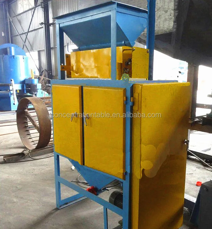 High Tension Electrostatic Separator For Titanium Alluvial Gold Mining