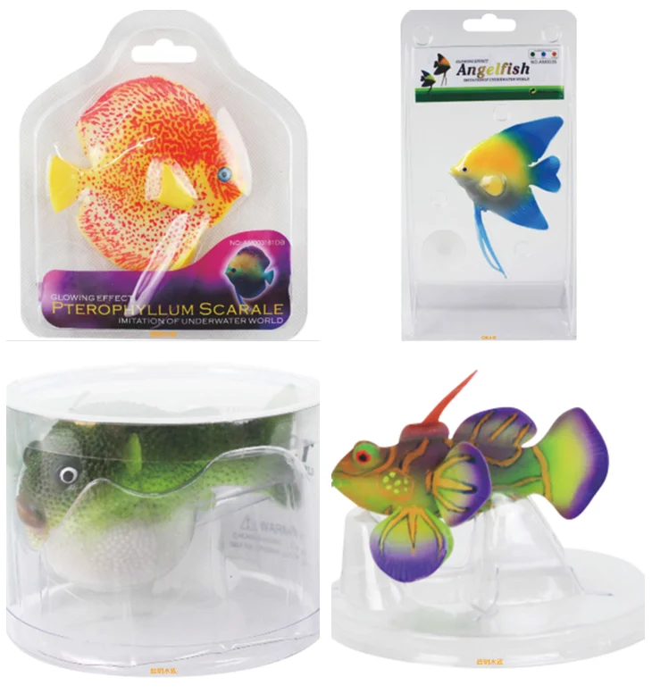 Fluorescence Artificial Swimming Fish Aquarium Buy Artificial Fish