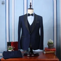 

Best Price Custom Made Slim Fit 3 Piece Men Formal Tuxedo Suit