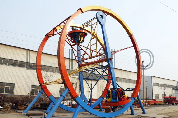 Lino Funfair Rides Amusement Park Equipment Human Gyroscope Ferris Ring Car For Sale Buy 