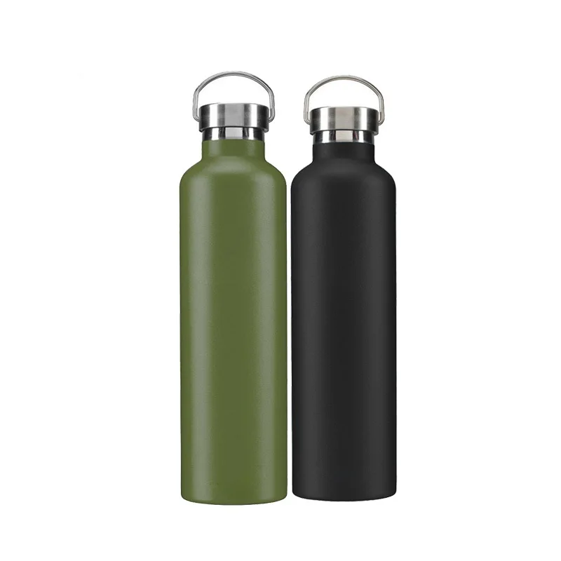 

Promotional Double Wall Vacuum Insulated Stainless Steel Sports Water Bottle Straight Cup With Vacuum-Sealed Cup, Customized color