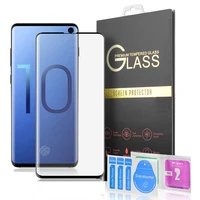 

NOTE 11 3D Curved Tempered Glass Screen Protector for Samsung Galaxy S10 Plus S9 S8 Note 10 Case Friendly [Fingerprint Support]