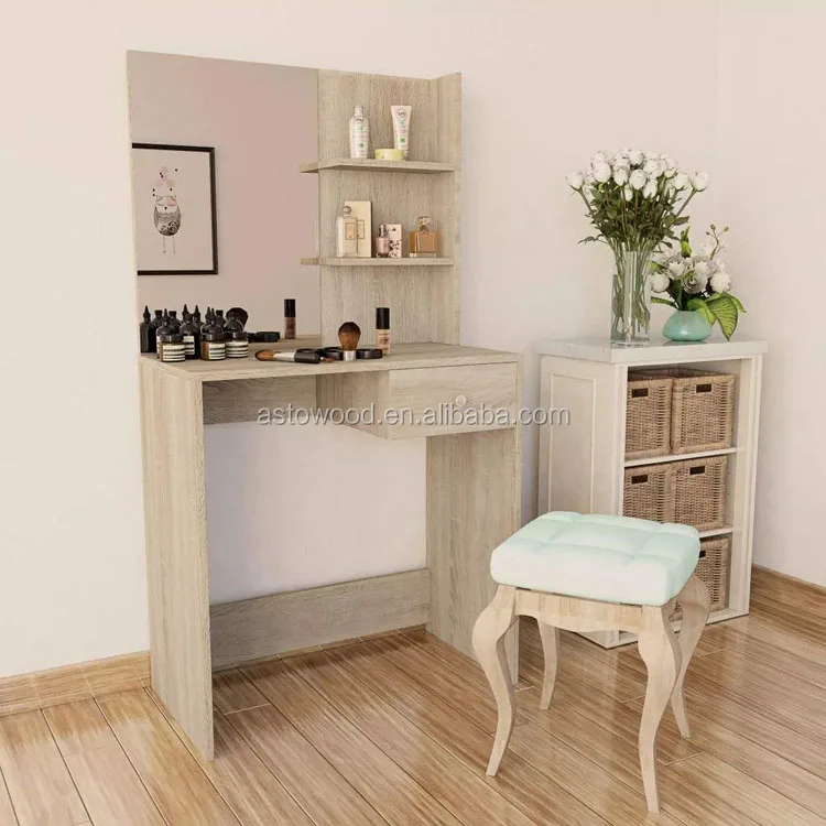 Dressing Table White With A Mirror Makeup Vanity Table Bedroom