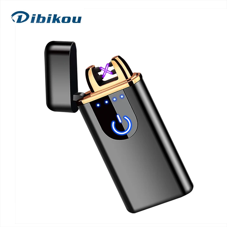 

Dibikou HOT Selling plasma eco-friendly smoking lighter, double arc usb lighter fingerprint sensor DK-310, N/a