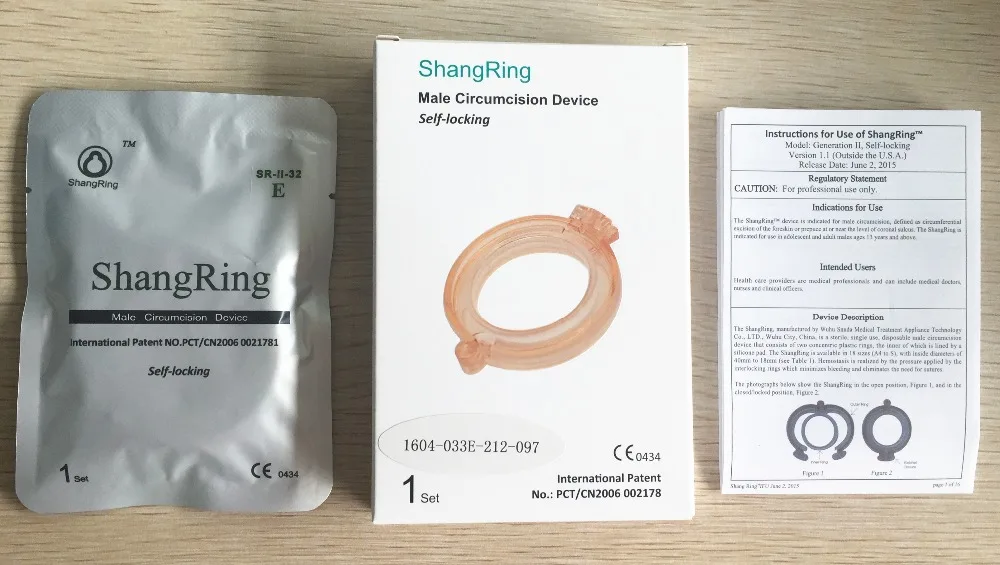
novel disposable device for male circumcision 