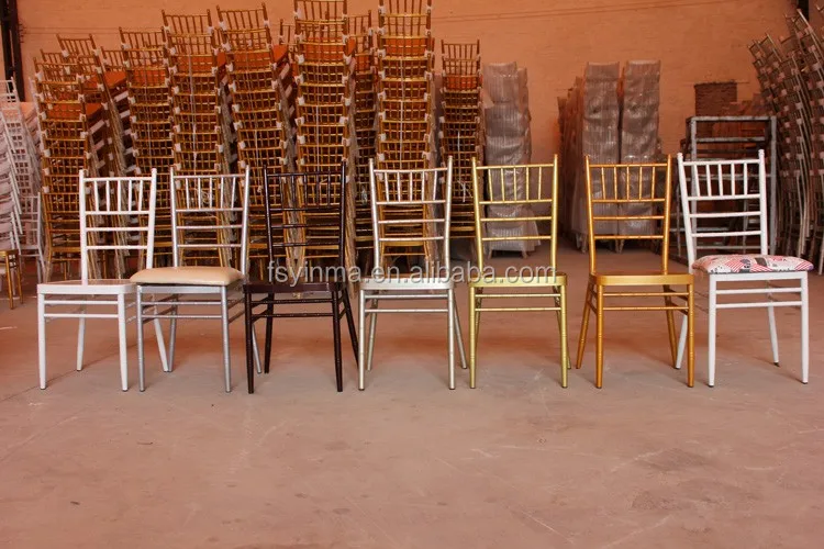 Stackable Banquet Metal Used Gold Tiffany Chair Buy Stackable Tiffany