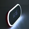 Kingree High feedback new style oem 3 in 1 wireless home speaker Nice Mirror with time display and music playing function