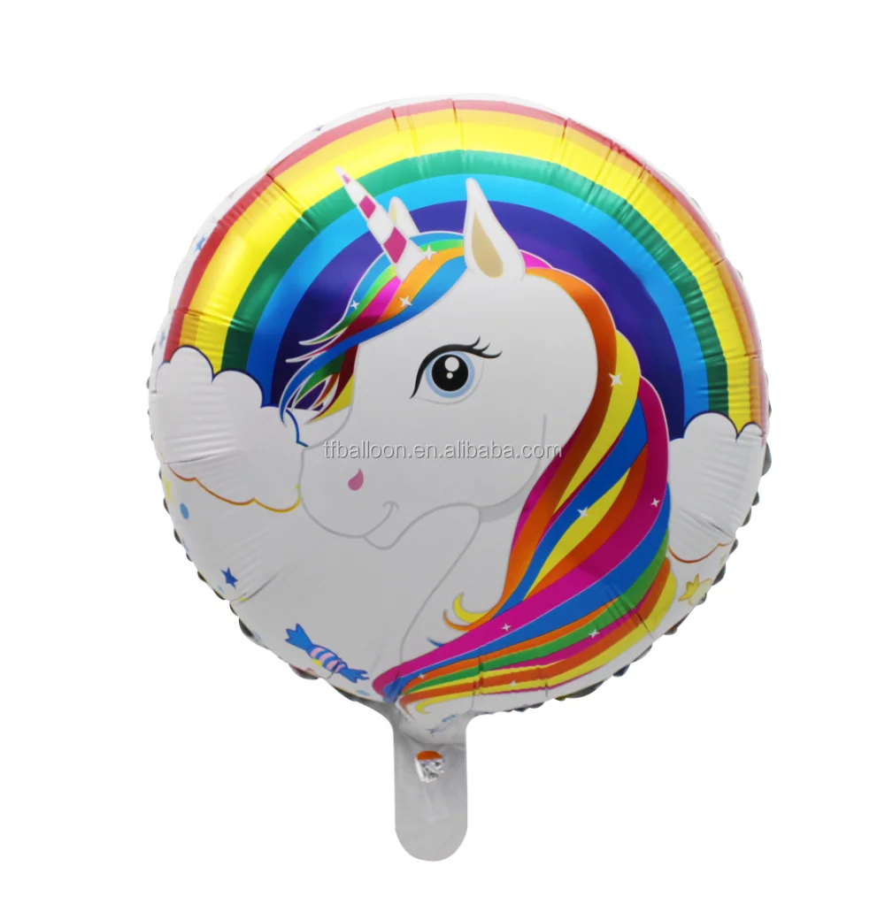 Hot 18 inches Aluminum Cartoon Happy Birthday Balloons Birthday Party Decoration