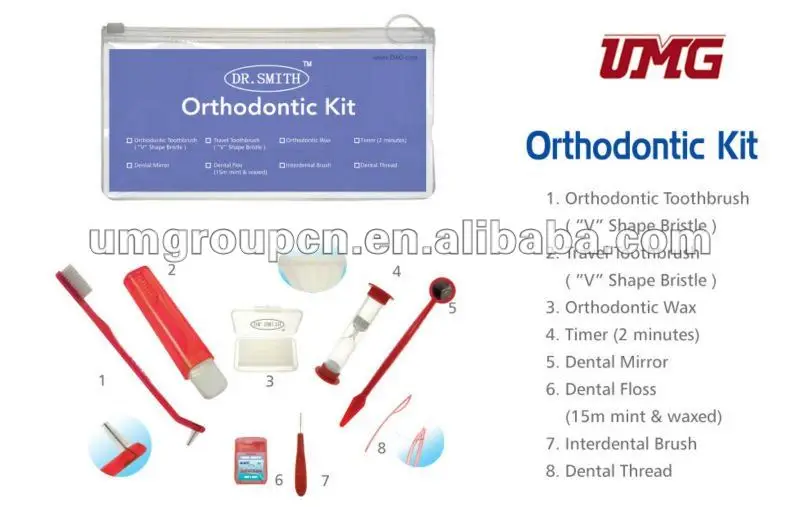 8 In 1 Dental Teeth Oral Cleaning Care Orthodontic Kits Buy