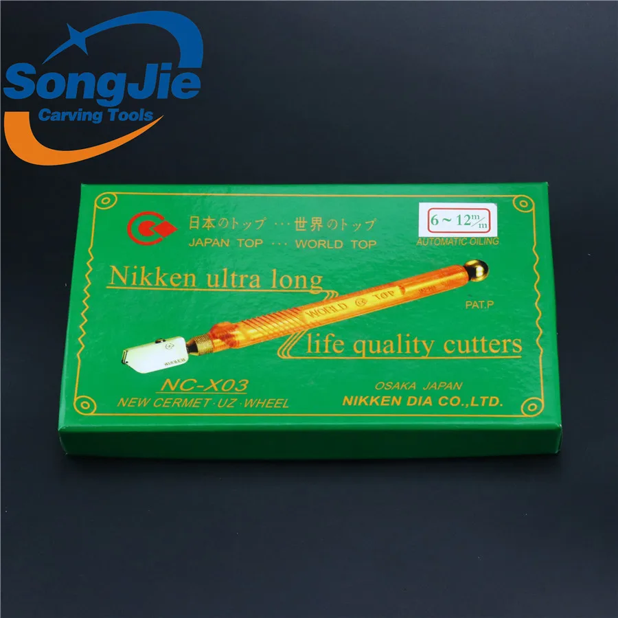 
NIKKEN NC-X03 steel hand oil feed Diamond Glass cutter with high quality 
