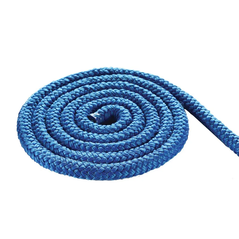 custom 3/8 inch 15 feet strong braided nylon dock line for yacht