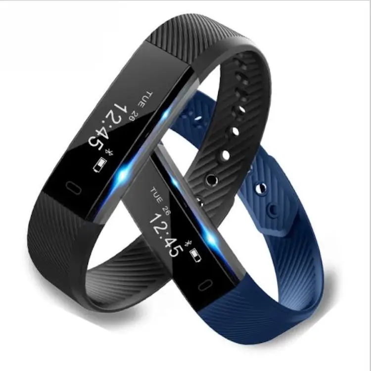 

2019 smart watch ID115 HR touch screen ip67 waterproof Smart Bracelet fitness tracker heart rate monitor smart band