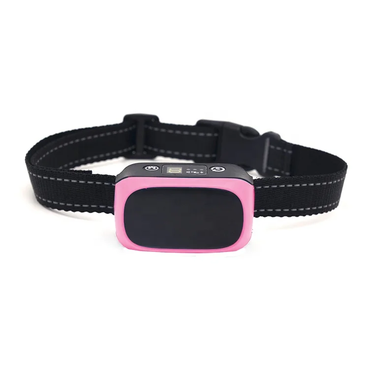 

Fashion Waterproof Dog Shock No Bark Collar, Blue;green;red;pink;black