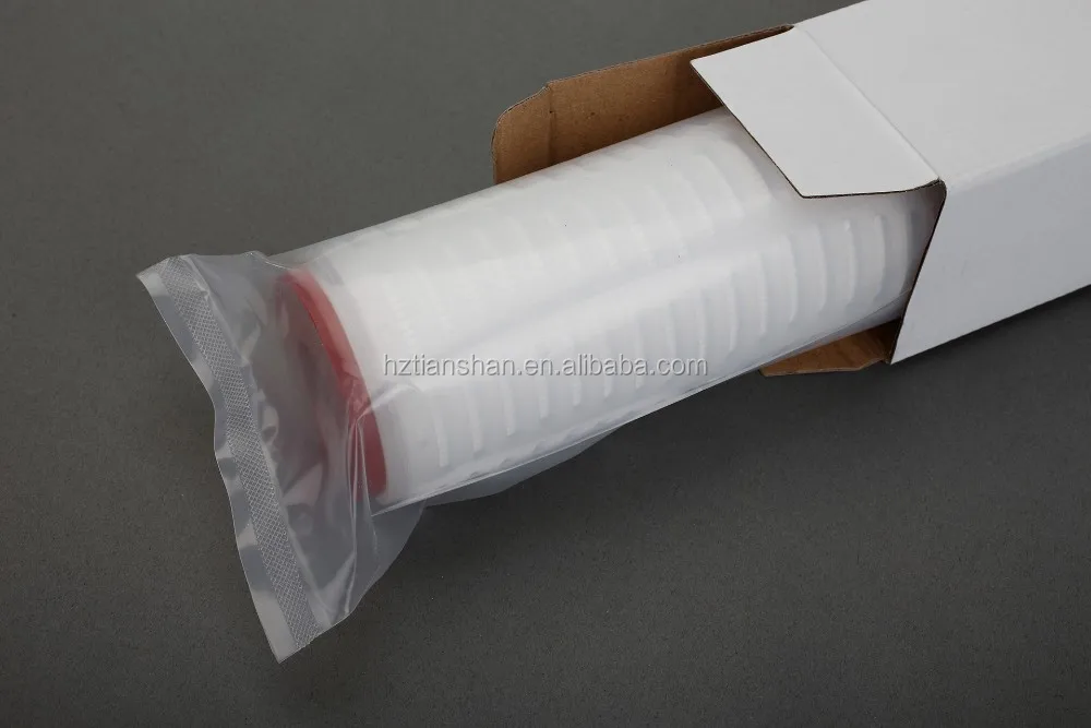 
Factory supply Pharmaceutical grade 10 inch Air and Nitrogen PP filter with 25 adapter for gas filter 