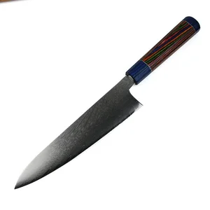 Image of Hot selling 8inch ultra sharp VG10 blade kitchen knife utility chef knife