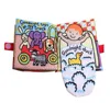 Customized Fancy Toy Education Development Activity Fabric Cloth Book for Kids