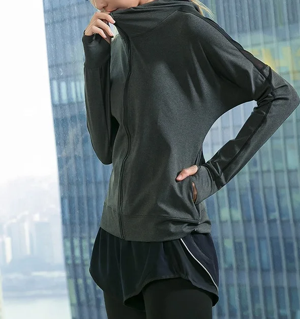 zip up yoga jacket