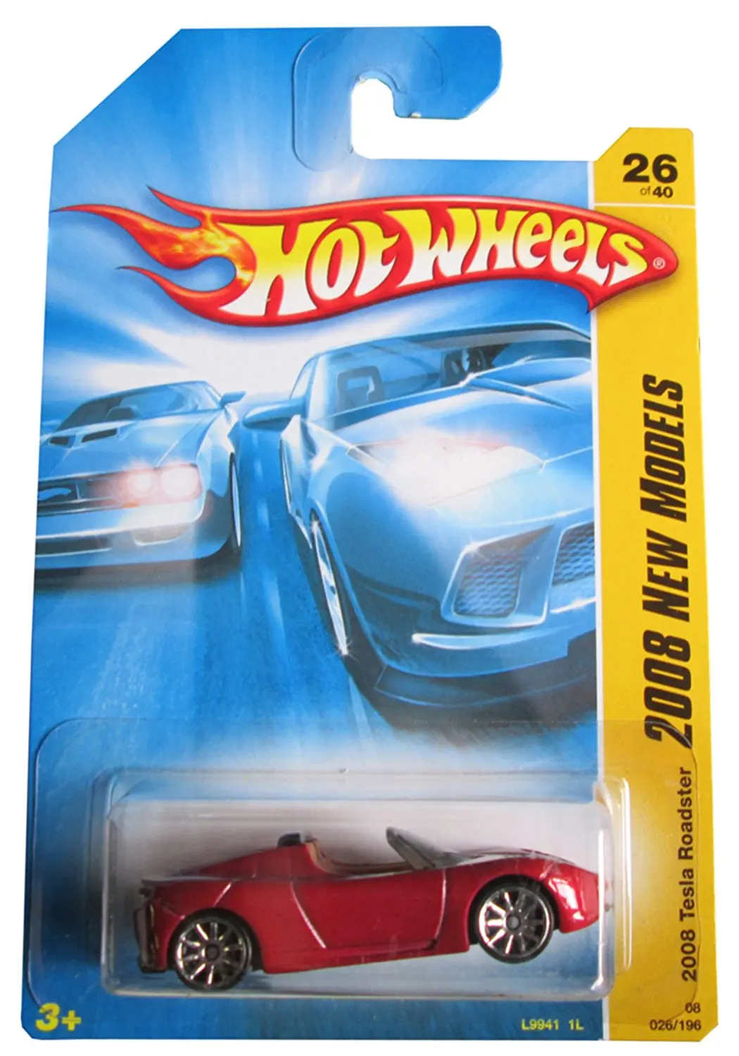 Buy Hot Wheels Speed Machines Tesla Roadster Sport Orange 1