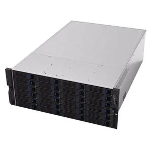 4U Rackmount Server case with 24 Hot-Swappable SATA/SAS Drive Bay, MiniSAS /SATA connector