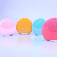 

USB Electric Cleansing Silicone Brush Skin Face Deep Cleaning Cleaner Beauty Waterproof Massager 2019 New