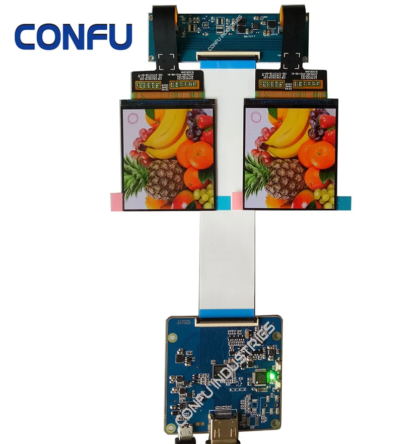 

Confu HDMI to MIPI Driver kit for EDO  dual amoled screen 1080*1200 mipi 4 Lanes VR/AR HMD DIY China, N/a