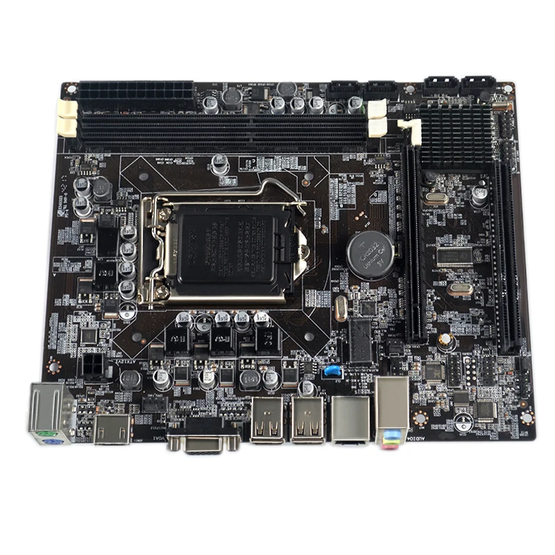 

Desktop Intel Motherboard LGA1156 with I3 I5 CPU DDR3 High quality 2015 new product