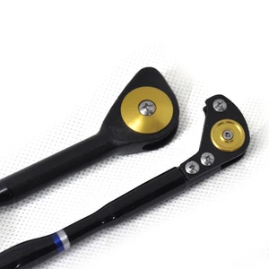 50-80LBS boat rods 6' eliminator alu bent butt trolling boat fishing trolling rod