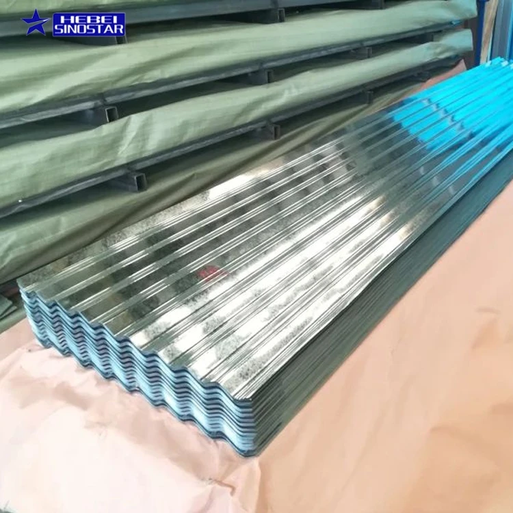 
ISO clear zinc corrugated roofing sheets , 30 gauge galvanized steel sheet 