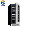 74L beer glass cooler wine fridge with dual zone