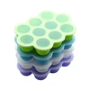 Silicone Egg Bites Molds for Baby food Freezer Trays With Lid Ice Cube Trays Silicone Food Storage