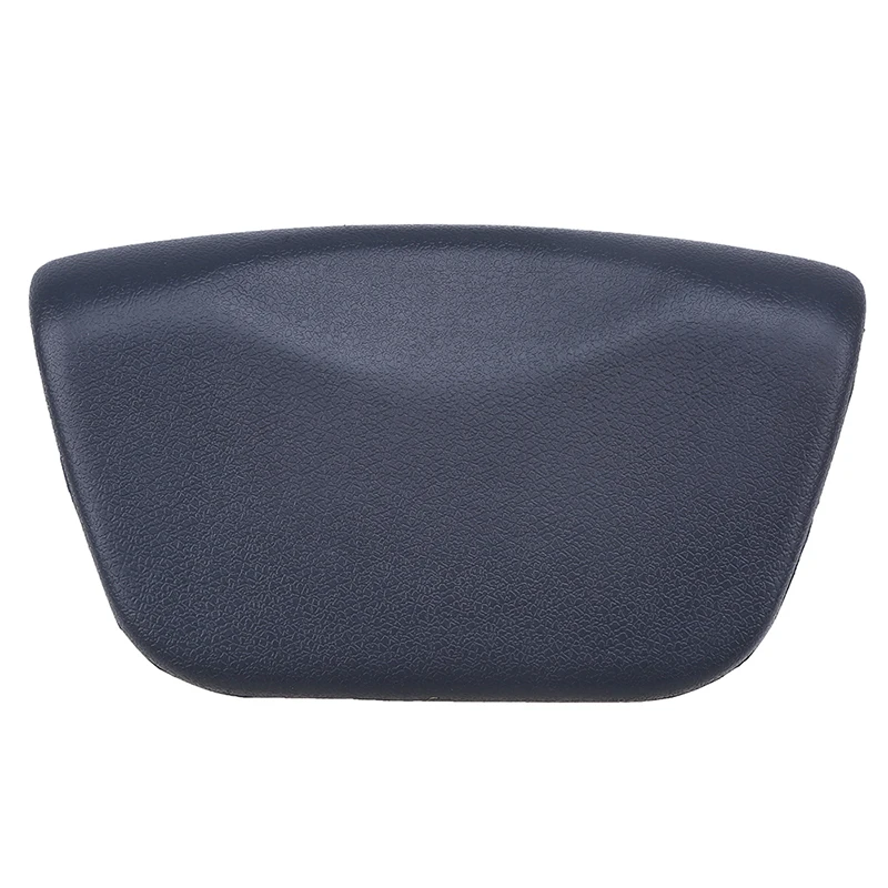 

Top quality Eco-friendly flexible PU bath pillow bathtub spa pillow headrest Bathroom supplies with silicon gel suction cups, Dark grey