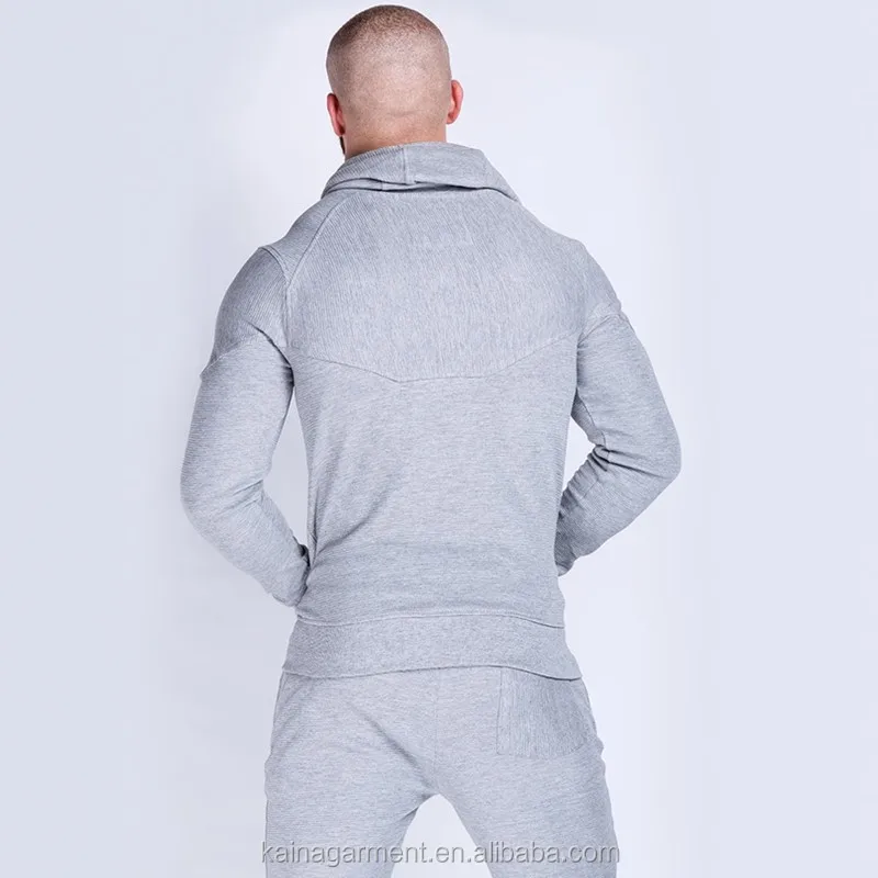 gray sweat suit