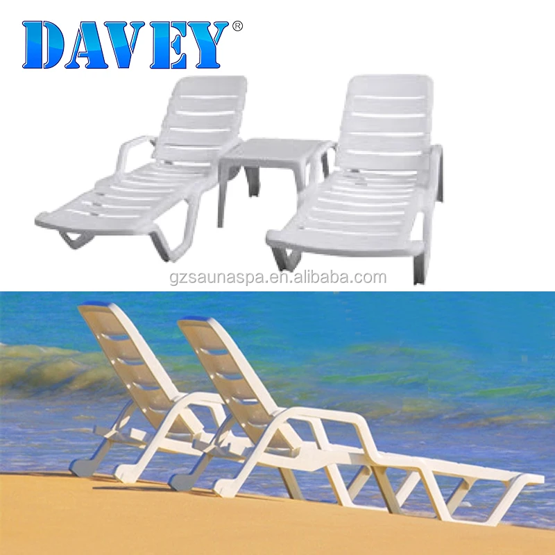 Promotional Cheap Price Outdoor Furniture Beach Chairs White Pvc Portable Sun Lounge Swimming Pool C Wholesale Outdoor Furniture Products On Tradees Com