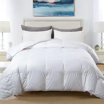 White Goose Down And Feather Duvet Cotton Quilt Buy Down