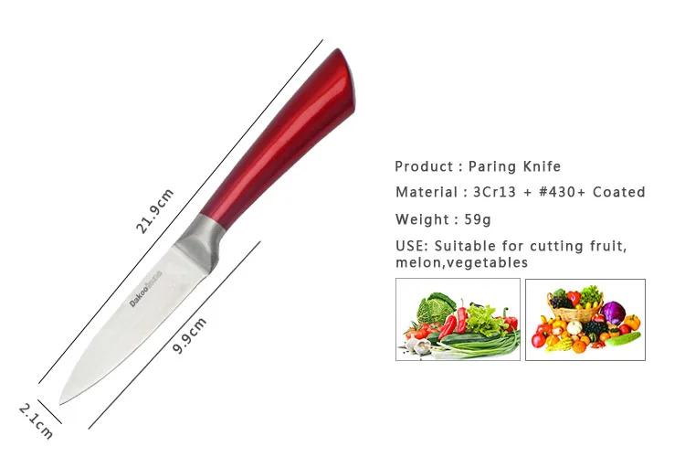 juego de cuchillos DAKOO Knife Set KS085B05, imagen 7