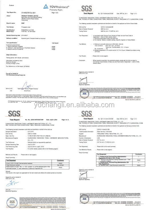 certifications