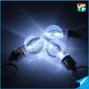 Mini Creative Colorful LED Flash Light Lamp Bulb Torch led keychain flashlight