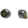 Compatible M15 EEG 2B 2, 3, 4, 5, 6, 7, 8, 10, 12, 16, 19, 26pins Fixed Socket,(Back Panel Mounting), Push-Pull connector