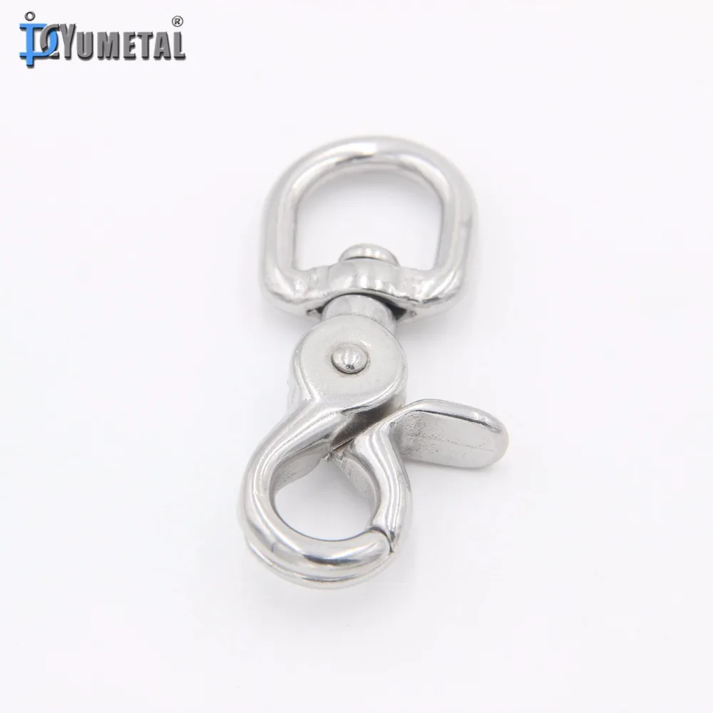 
Stainless Steel AISI316 & AISI304 Swivel Eye Snap Hook S-251 