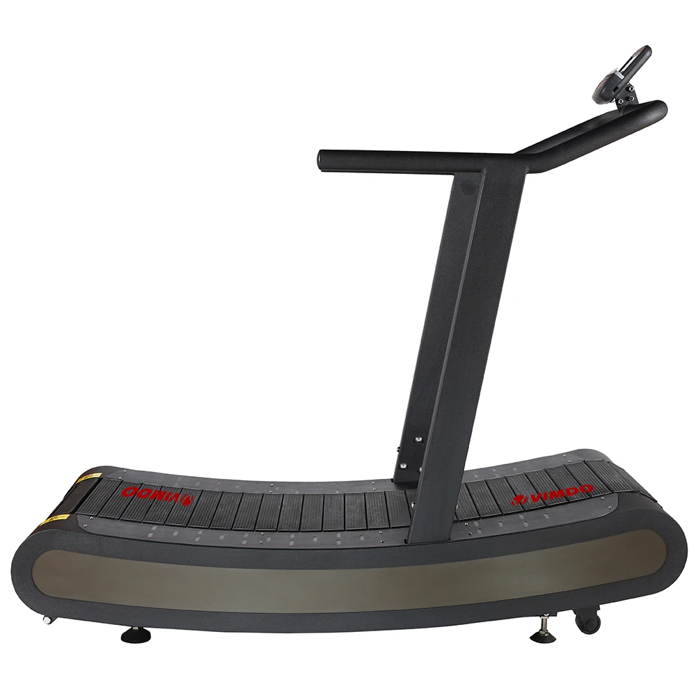 
Vimdo New 2020 VC02 Factory Directly Low Noise Self Generating Woodway Commercial Manual Curved Treadmill Machine for sale 