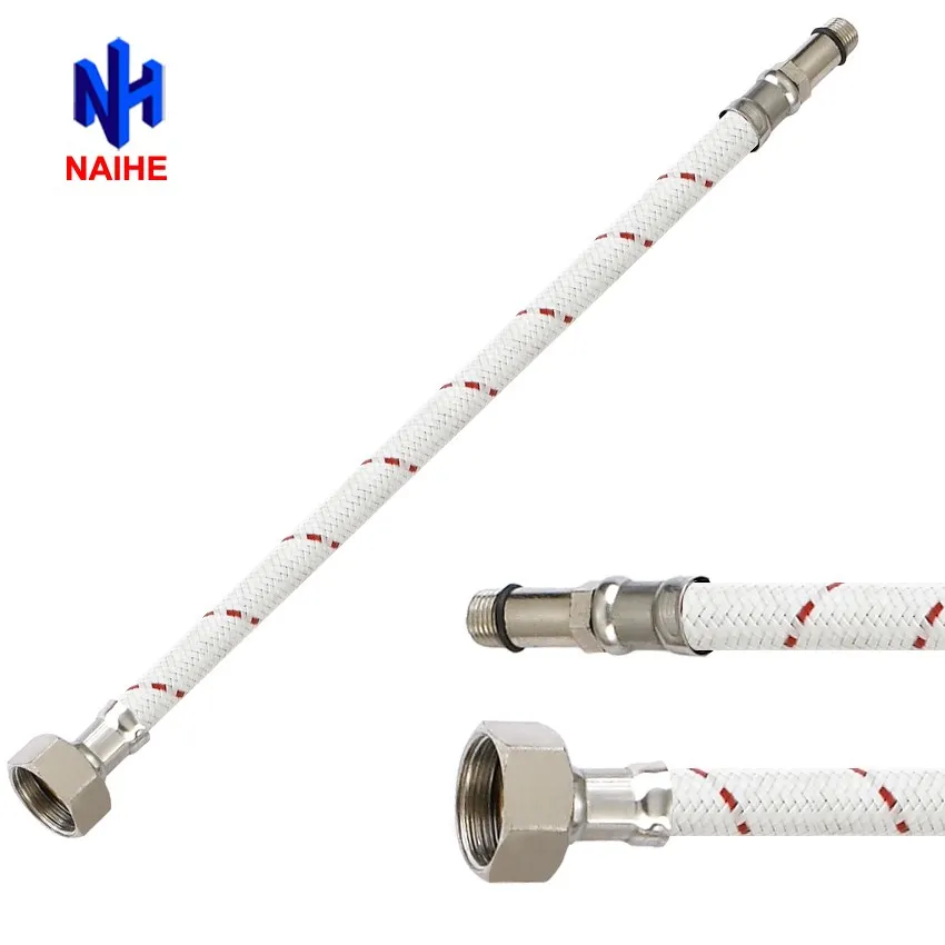 Grey Nylon Wire Braiding Flexible Water Hose For Washbasin Buy