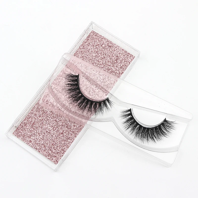 

1 Pair Handmade Luxury Box 3D Silk Eyelash False Eyelashes Show /Dating/Party/ Eye Lash for Women, Black