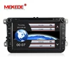 MEKEDE 2 din 8inch Capacitive screen for vw skoda seat car audio player with gps navigator radio dvd bt ipod built-in canbus