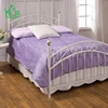 hot selling durable metal classic look of the Emily round painted finials canopy beds