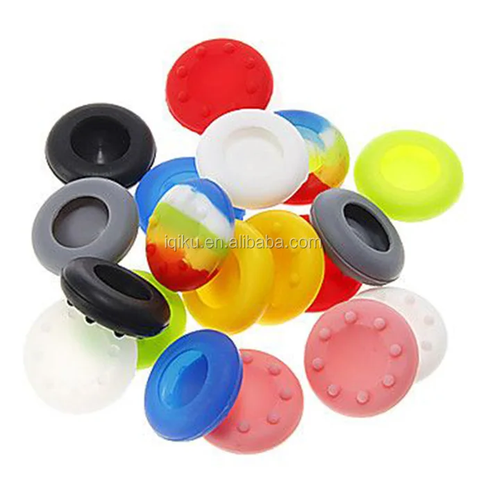 Excellent Product Multicolor Rubber Silicone Analog Thumbsticks Cover Grips Caps For PS4/XBOX ONE/PS3/XBOX360 Controller Gamepad