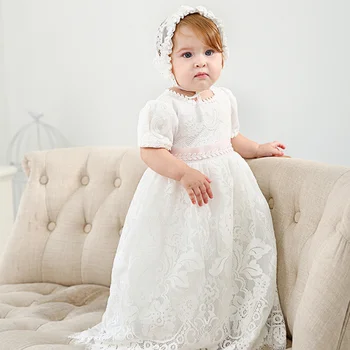 lace christening gowns