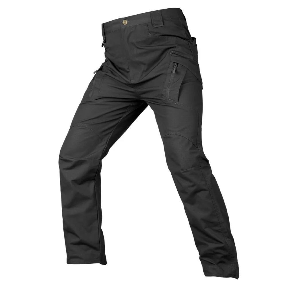 Wholesale Outdoor Tactical Military Polyester Cotton Ristop Waterproof IX9 Men Long Cargo Pants