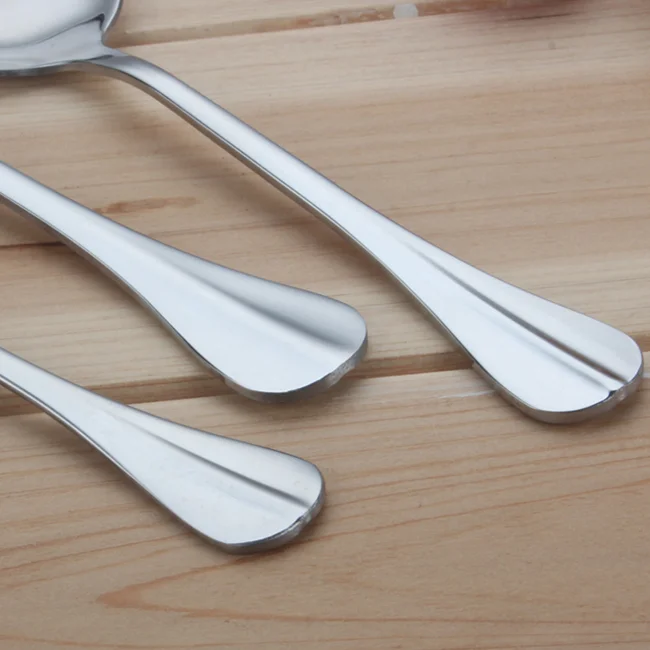 Round Stainless Steel Bouillon Soup Spoons Buy Soup Spoons,Round