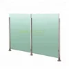 Stainless Steel Balustrade Inox Post Frameless Glass Balustrade of Balcony Railing