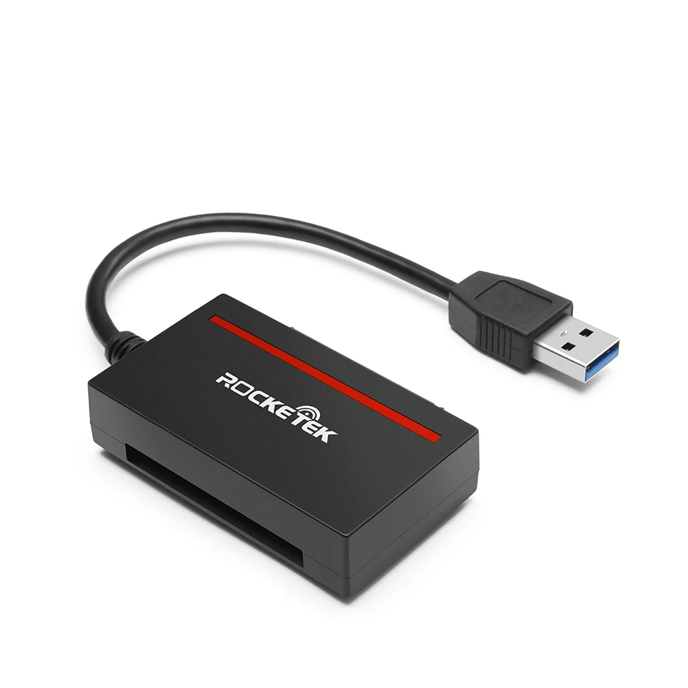 

Rocketek CFast 2.0 Card Reader + USB 3.0 to SATA Converter Cable Adapter, Black